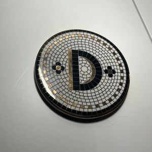 Anthropologie coaster ‘D’ bistro tile collection